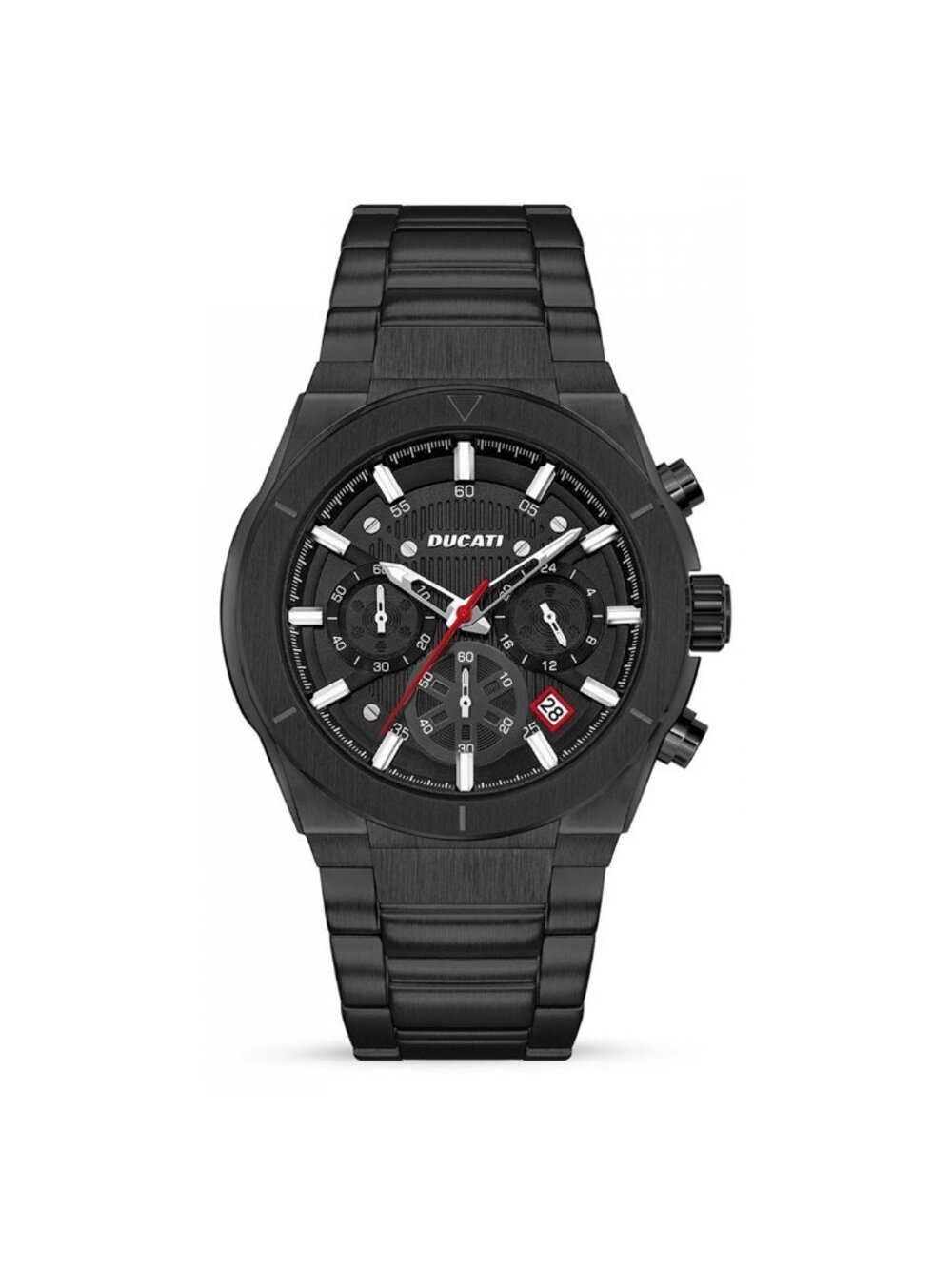 NWT Ducati Chronograph Quartz Black Dial Men's Watch